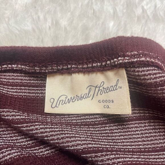 Universal Thread Summer Dress Loose Fit Stretch Size Large Stripe Spagetti Strap - Picture 2 of 6